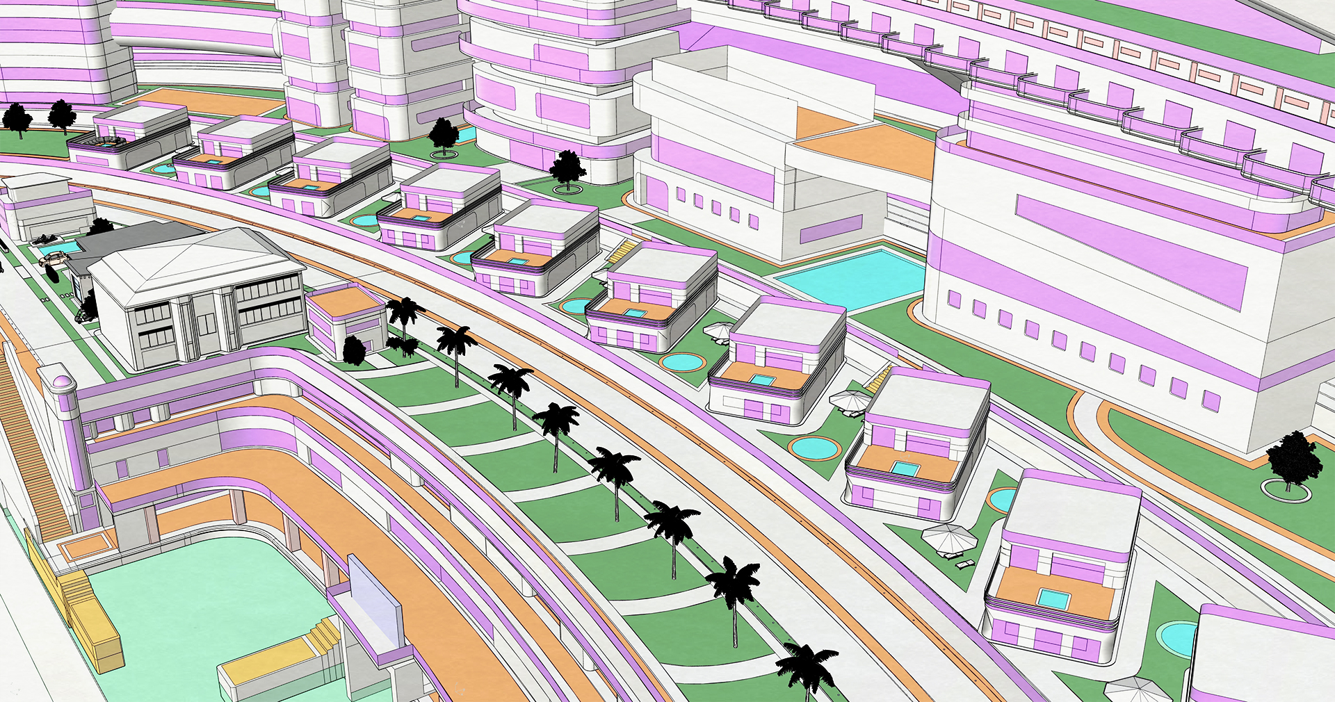 Гігантське плавуче місто може стати найбільшою яхтою у світі (фото)